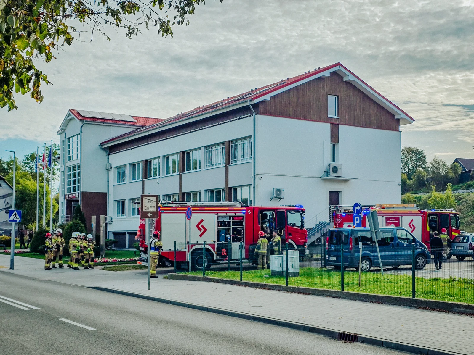 Ćwiczenia „Wąglik” w Urzędzie Gminy Puck. Sprawdzano reakcję na podejrzaną przesyłkę