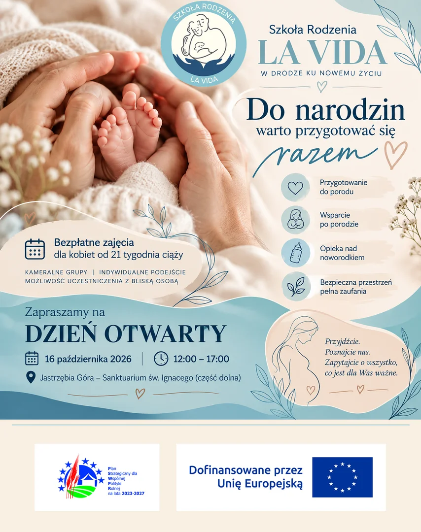 Dzień Otwarty Szkoły Rodzenia La Vida w Jastrzębiej Górze