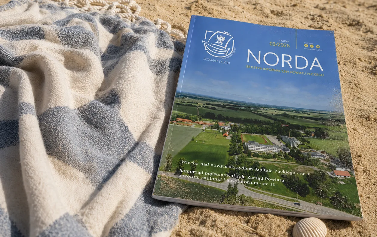 Lipcowa „NORDA” już dostępna. Powiat Pucki podsumowuje inwestycje i wydarzenia