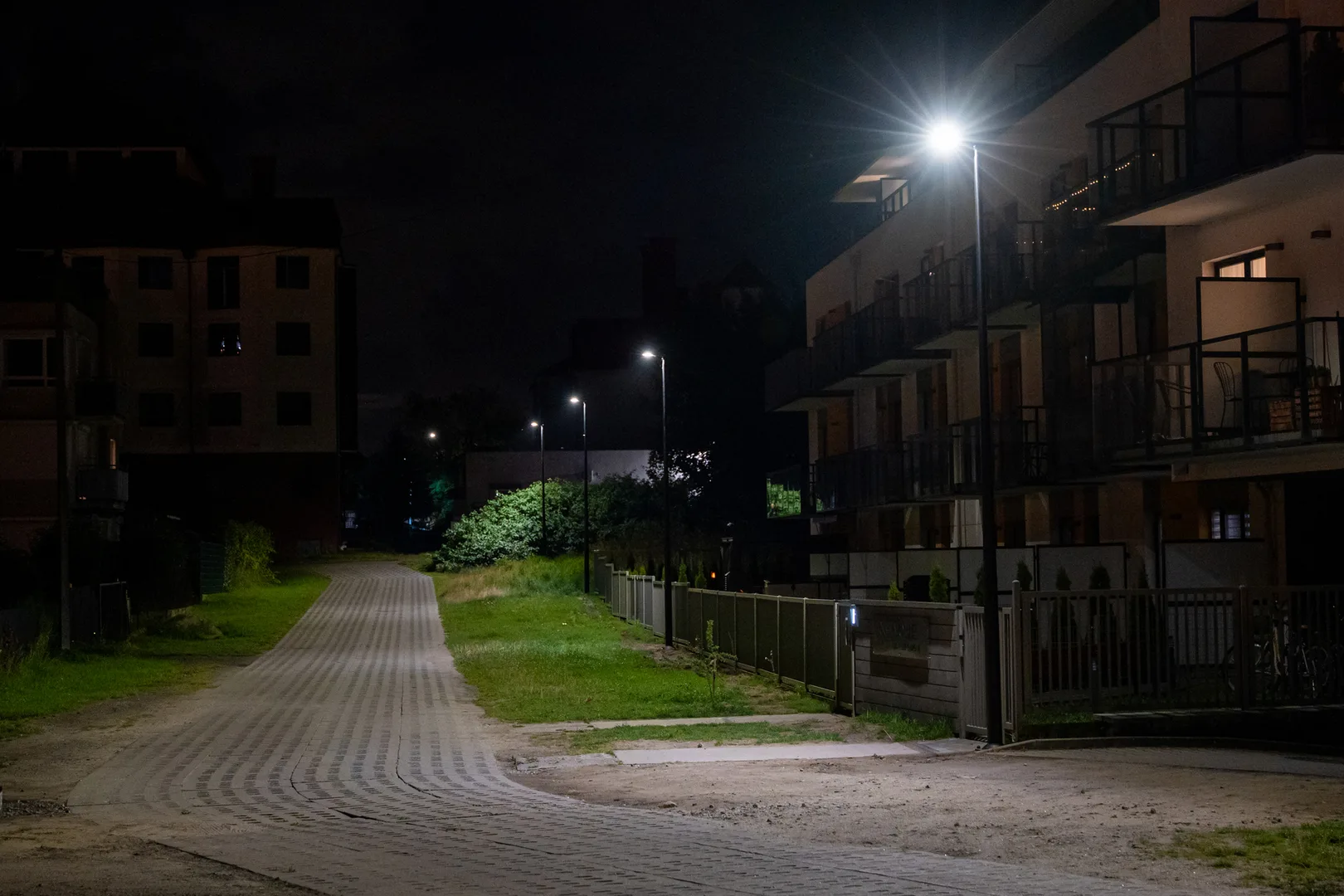 Nowe lampy LED przy ulicach Siedleckiego i Torlińskiego we Władysławowie