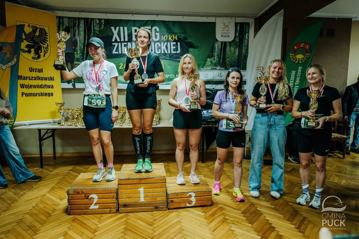 XII Bieg Ziemi Puckiej za nami. 92 zawodników na trasie z Puszczy Darżlubskiej do Połczyna