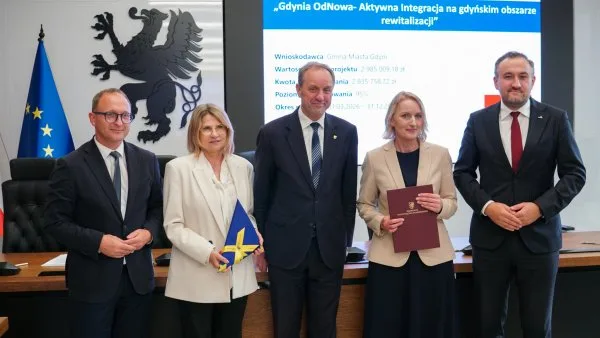 Gdynia z umowami na wsparcie mieszkańców obszarów rewitalizacji