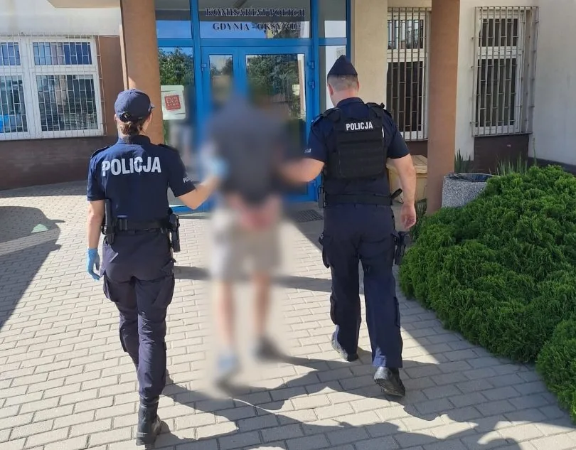 Gdynia. Zatrzymanie po rozboju na działkach rekreacyjnych
