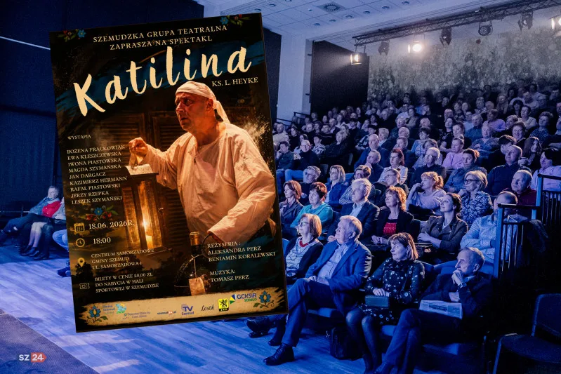 Katilina w Szemudzie. Lokalna grupa teatralna pokaże pełny spektakl