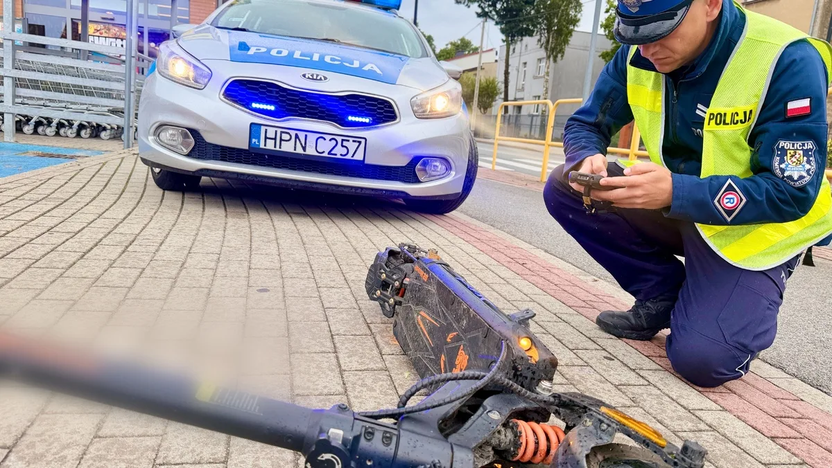 Wejherowo i Bojano. Kontrole hulajnóg i rowerów, jeden kierujący miał prawie 3 promile